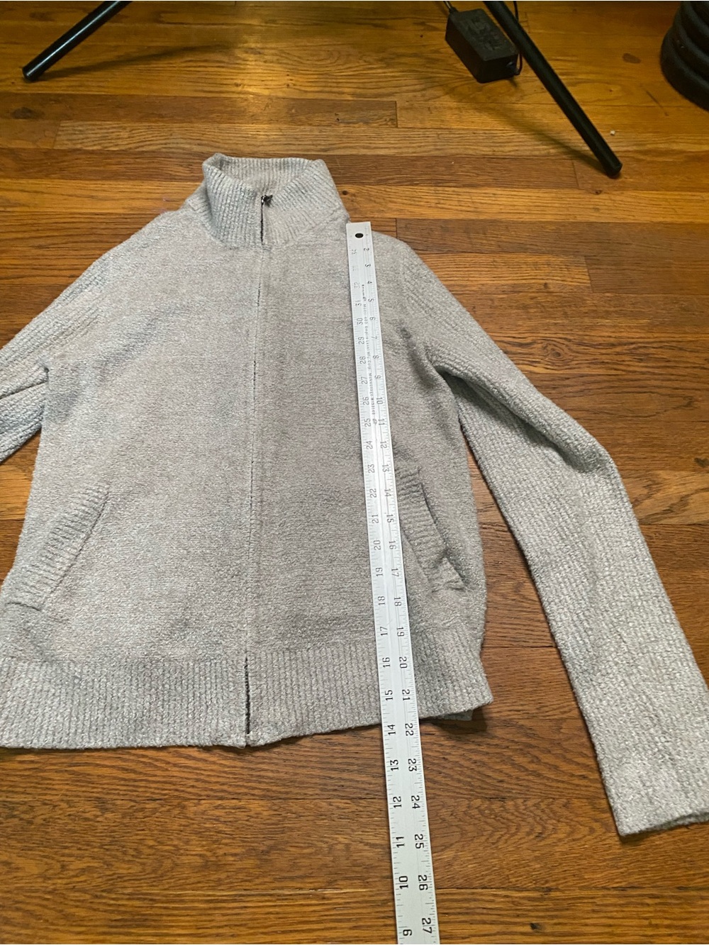 Barefoot Dreams Cozychic Lite Full Zip Cardigan Sweater Women’s Small - Picture 5 of 8